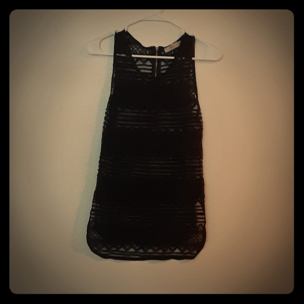 Lace tank top